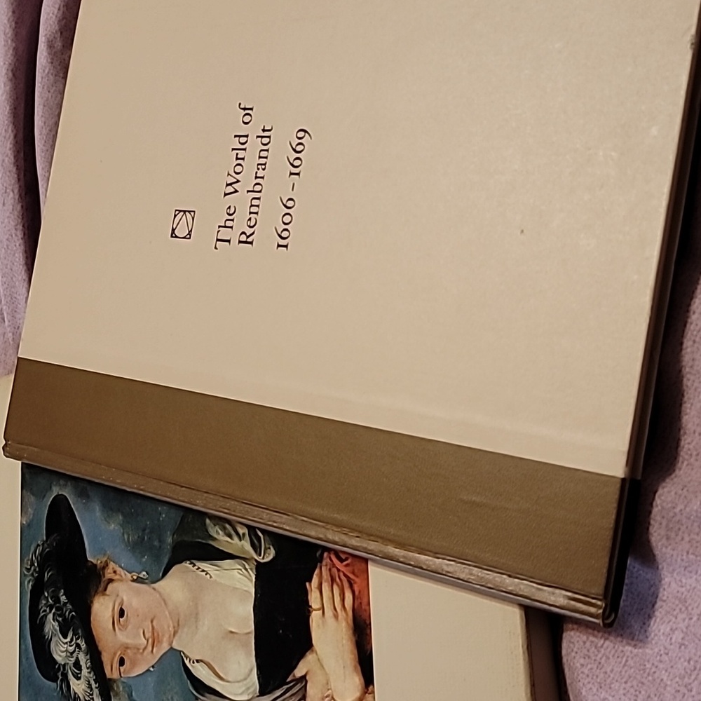 The World of Rembrandt 1606 to 1669 Hardcover Art Book with slip cover.